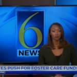 Advocates push for foster care funding at the capitol building